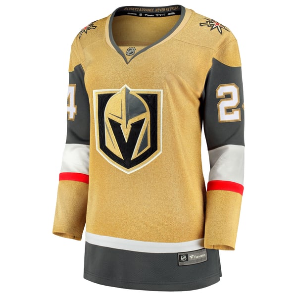 Women's Vegas Golden Knights Jaycob Megna Fanatics Gold Home Breakaway Jersey - Image 3