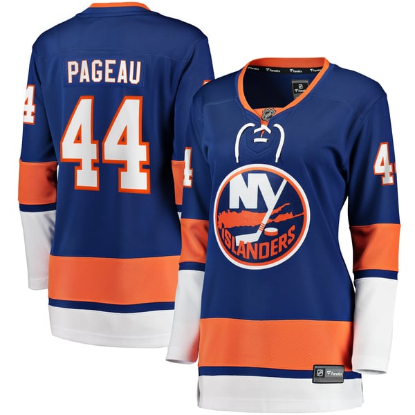 Women's New York Islanders Jean-Gabriel Pageau Fanatics Blue Breakaway Player Jersey - Image 2