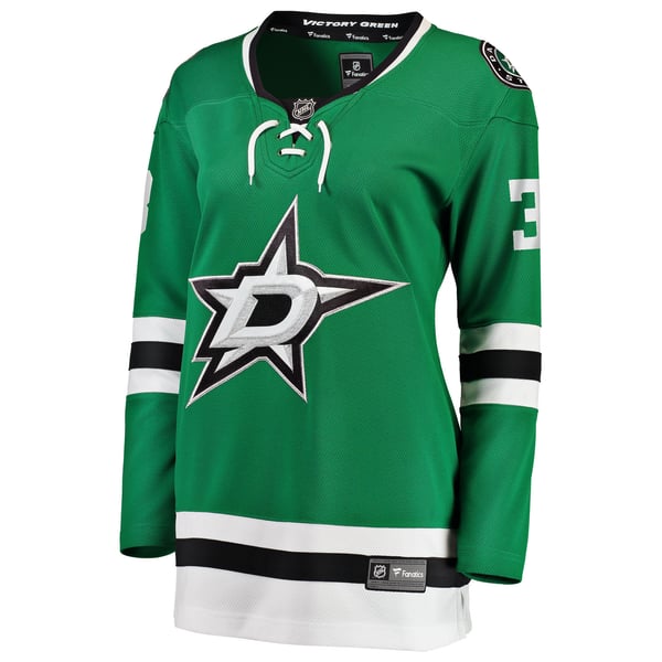 Women's Dallas Stars John Klingberg Fanatics Kelly Green Breakaway Player Jersey - Image 3