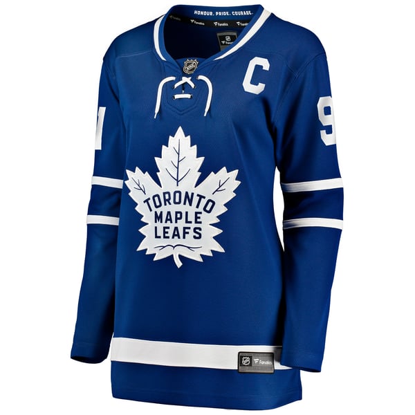 Women's Toronto Maple Leafs John Tavares Fanatics Blue Home Breakaway Player Jersey - Image 3