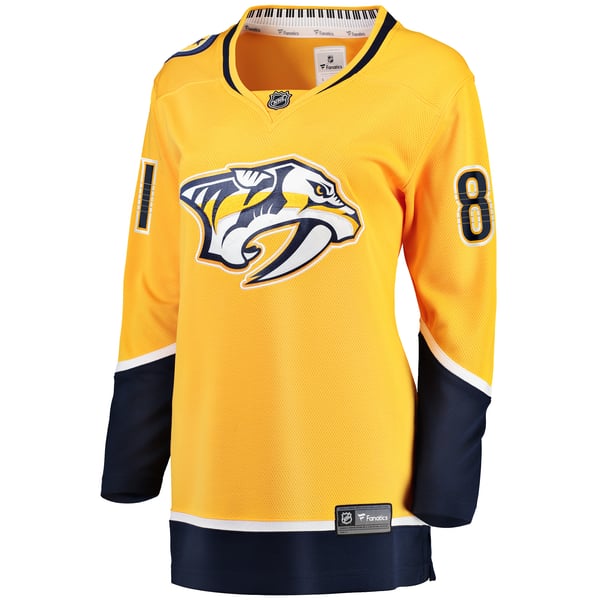 Women's Nashville Predators Jonathan Marchessault Fanatics Gold  Breakaway Jersey - Image 3