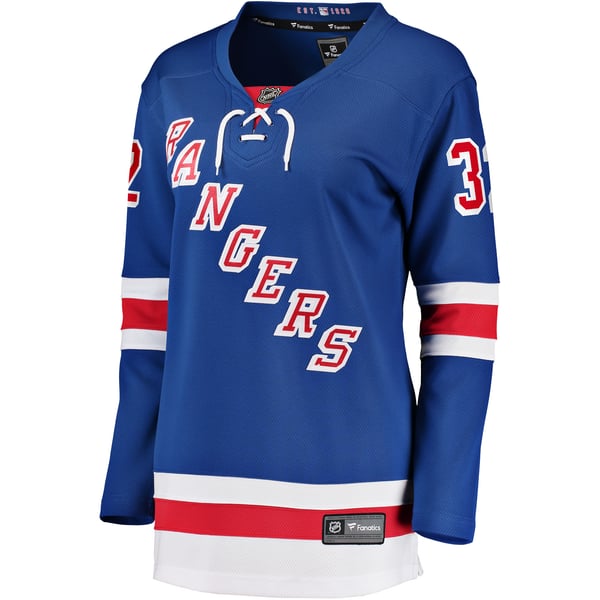 Women's New York Rangers Jonathan Quick Fanatics Blue Home Breakaway Player Jersey - Image 3