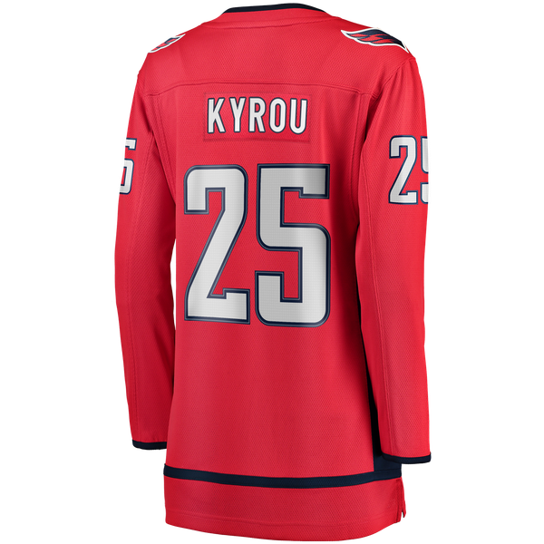 Women's Washington Capitals Jordan Kyrou Fanatics Red Home Breakaway Jersey - Image 4