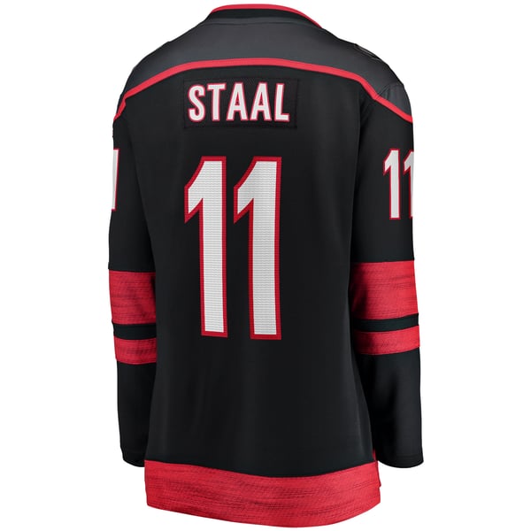 Women's Carolina Hurricanes Jordan Staal Fanatics Black Alternate Breakaway Jersey - Image 4