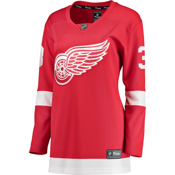 Women's Detroit Red Wings Justin Holl Fanatics Red Home Breakaway Player Jersey - Image 3