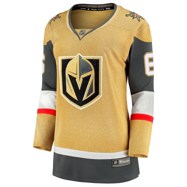 Women's Vegas Golden Knights Kaedan Korczak Fanatics Gold Home Breakaway Jersey - Image 3