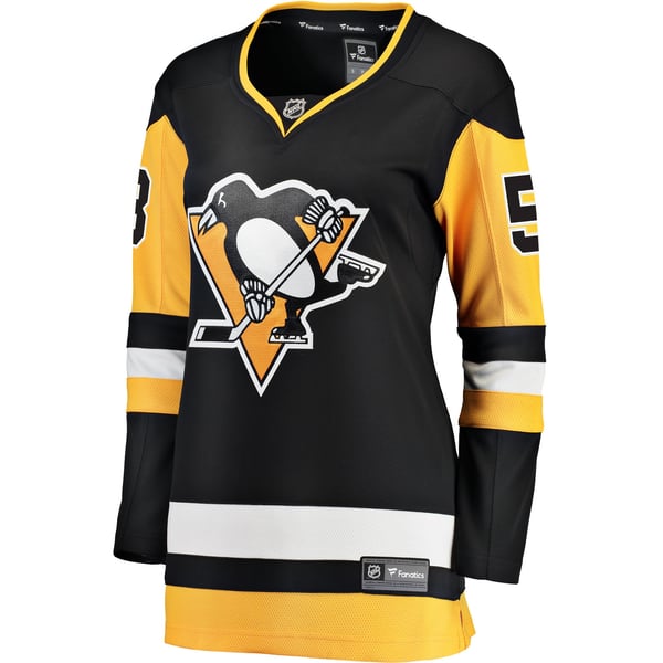 Women's Pittsburgh Penguins Kris Letang Fanatics Black Home Breakaway Jersey - Image 3