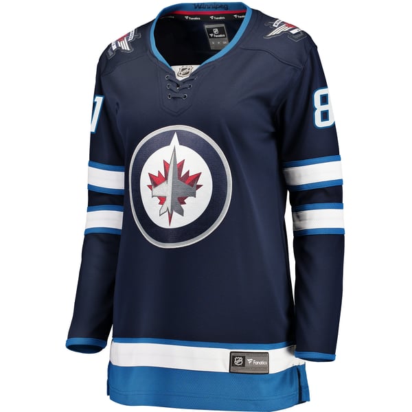 Women's Winnipeg Jets Kyle Connor Fanatics Navy Breakaway Jersey - Image 3