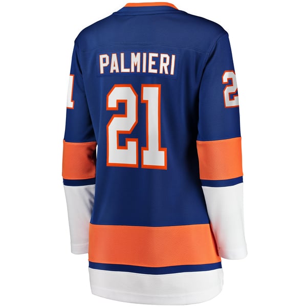 Women's New York Islanders Kyle Palmieri Fanatics Royal Home Breakaway Replica Jersey - Image 4