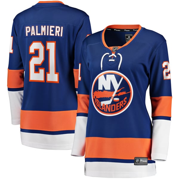 Women's New York Islanders Kyle Palmieri Fanatics Royal Home Breakaway Replica Jersey - Image 1