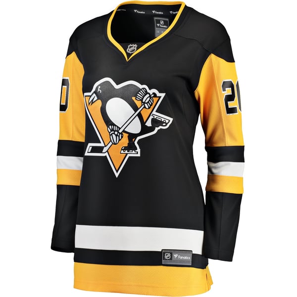 Women's Pittsburgh Penguins Lars Eller Fanatics Black Home Breakaway Player Jersey - Image 3