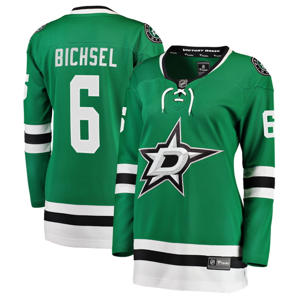 Women's Dallas Stars Lian Bichsel Fanatics Kelly Green Home Breakaway Jersey - Image 2