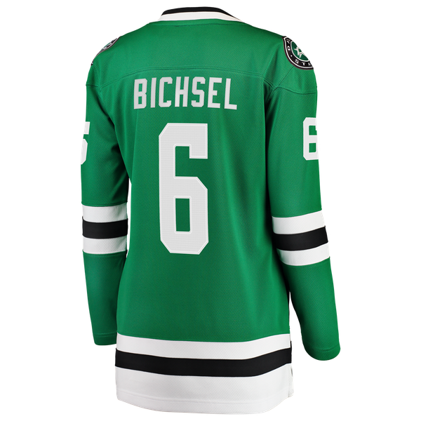 Women's Dallas Stars Lian Bichsel Fanatics Kelly Green Home Breakaway Jersey - Image 4