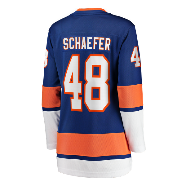Women's New York Islanders Matthew Schaefer Fanatics Royal Home Breakaway Player Jerseys - Image 4