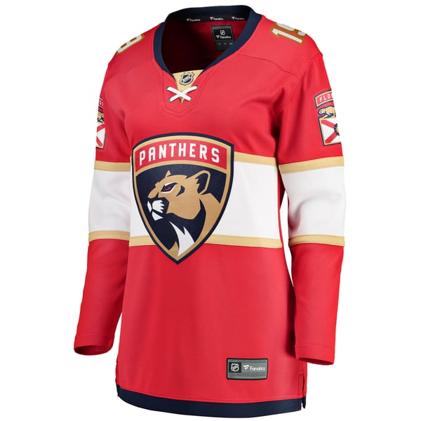 Women's Florida Panthers Matthew Tkachuk Fanatics Red Home Breakaway Player Jersey - Image 3