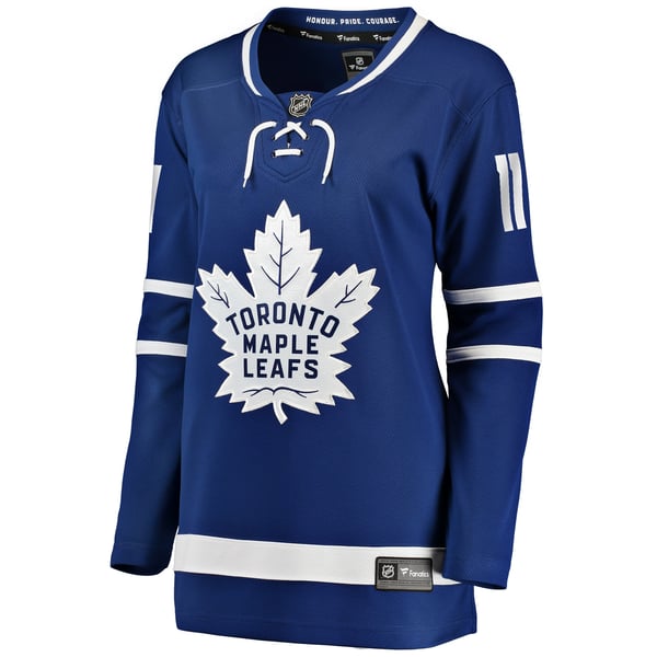 Women's Toronto Maple Leafs Max Domi Fanatics Blue Home Breakaway Player Jersey - Image 3