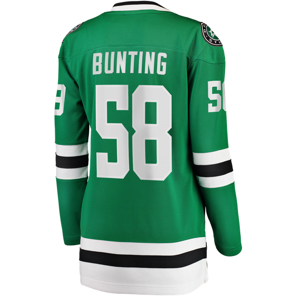 Women's Dallas Stars Michael Bunting Fanatics Kelly Green Home Breakaway Jersey - Image 4