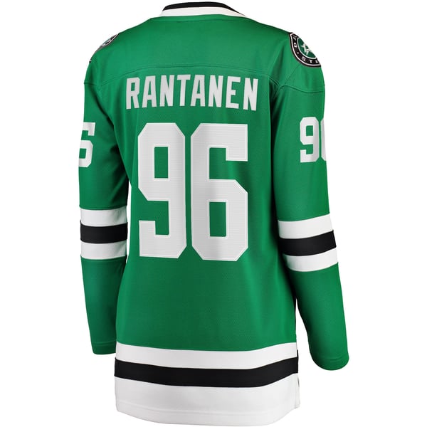 Women's Dallas Stars Mikko Rantanen Fanatics Kelly Green Home Breakaway Player Jersey - Image 4