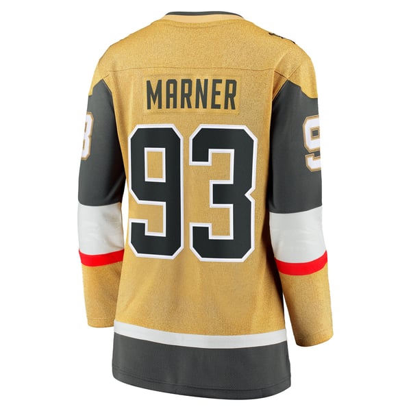 Women's Vegas Golden Knights Mitch Marner Fanatics Gold Home Breakaway Jersey - Image 4