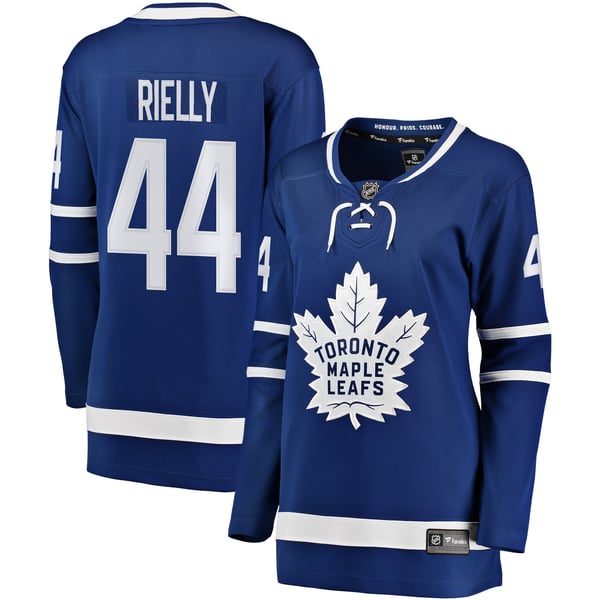 Women's Toronto Maple Leafs Morgan Rielly Fanatics Blue Breakaway Player Jersey - Image 1