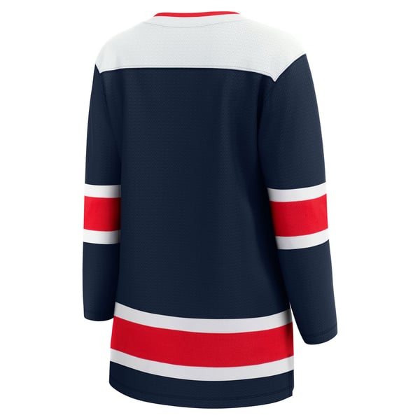 Women's Washington Capitals Fanatics Navy Alternate  Breakaway Jersey - Image 4