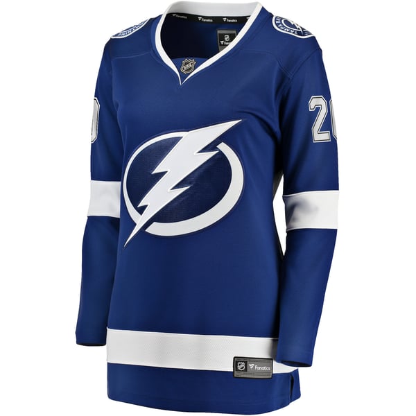 Women's Tampa Bay Lightning Nicholas Paul Fanatics Blue Home Breakaway Player Jersey - Image 3