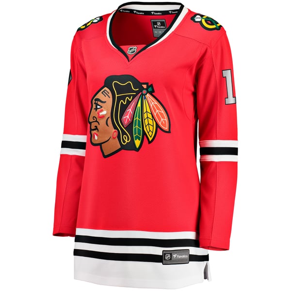 Women's Chicago Blackhawks Nick Foligno Fanatics Red Home Breakaway Player Jersey - Image 3
