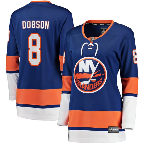 Women's New York Islanders Noah Dobson Fanatics Royal Home Breakaway Player Jersey - Image 2