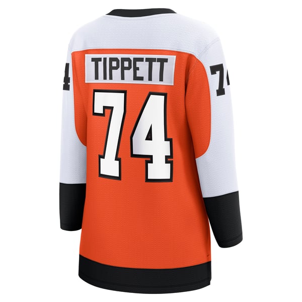 Women's Philadelphia Flyers Owen Tippett Fanatics Orange Home Breakaway Jersey - Image 4