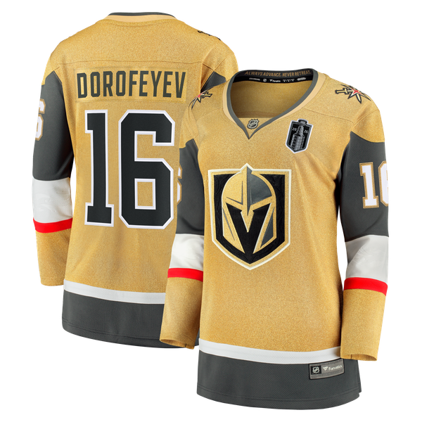 Women's Vegas Golden Knights Pavel Dorofeyev Fanatics Gold 2026 Stanley Cup Final Breakaway Jersey - Image 2