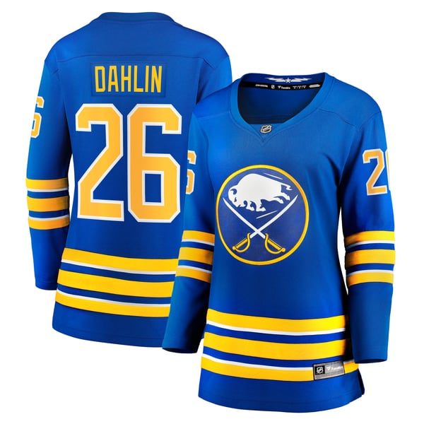 Women's Buffalo Sabres Rasmus Dahlin Fanatics Royal Home Breakaway Jersey - Image 1