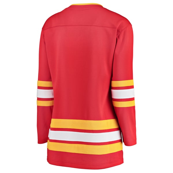 Women's Calgary Flames Fanatics Red Home Breakaway Jersey - Image 4