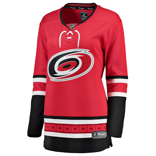 Women's Carolina Hurricanes Fanatics Red Alternate Breakaway Jersey - Image 3