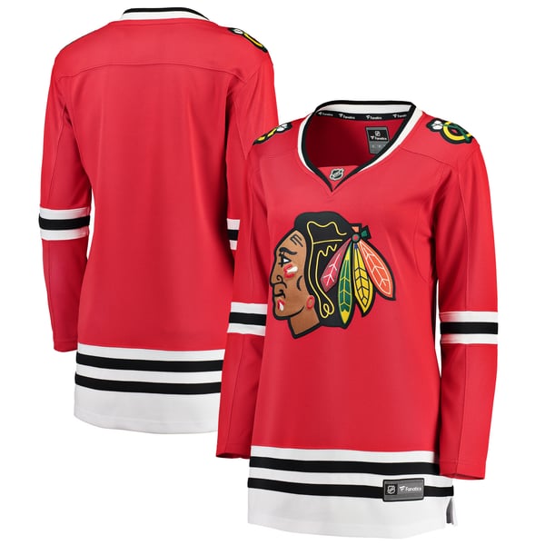 Women's Chicago Blackhawks Fanatics Red Home Breakaway Jersey - Image 2