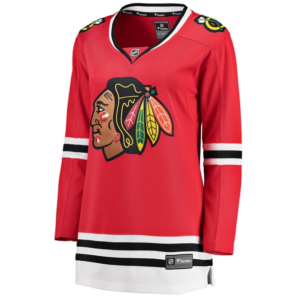 Women's Chicago Blackhawks Fanatics Red Home Breakaway Jersey - Image 3