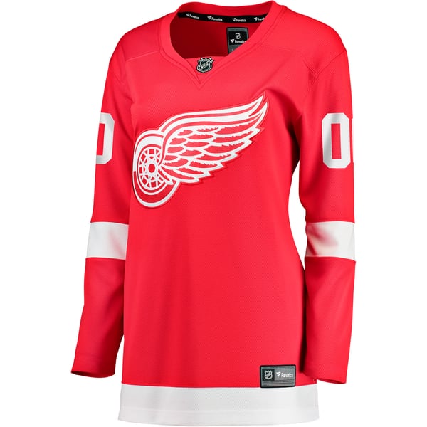 Women's Detroit Red Wings Fanatics Red Home Breakaway Custom Jersey - Image 3