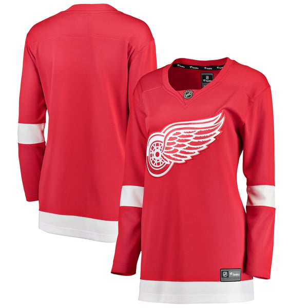 Women's Detroit Red Wings Fanatics Red Home Breakaway Jersey - Image 1