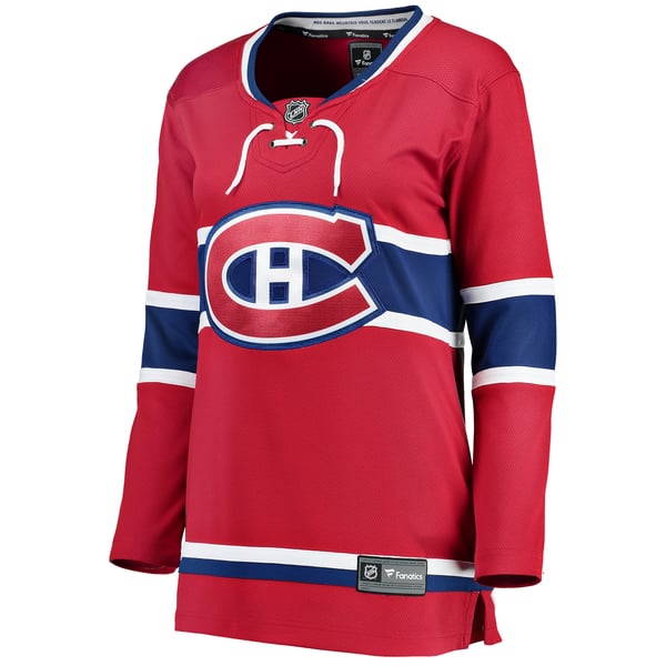 Women's Montreal Canadiens Fanatics Red Home Breakaway Jersey - Image 3