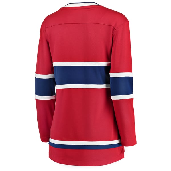 Women's Montreal Canadiens Fanatics Red Home Breakaway Jersey - Image 4