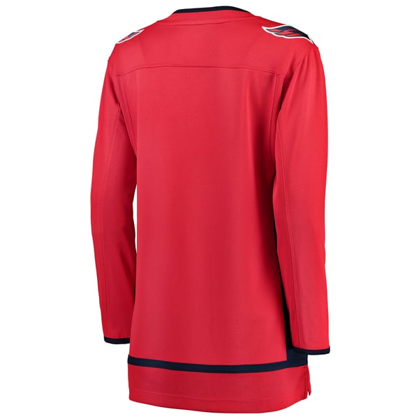 Women's Washington Capitals Fanatics Red Home Breakaway Jersey - Image 4
