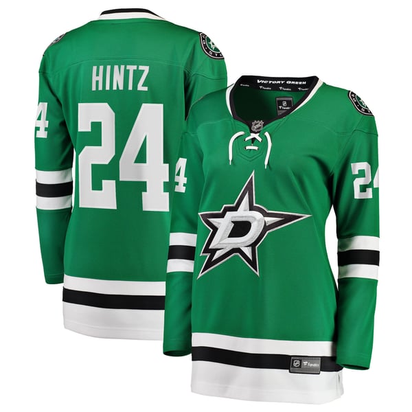 Women's Dallas Stars Roope Hintz Fanatics Kelly Green Home Breakaway Player Jersey - Image 1