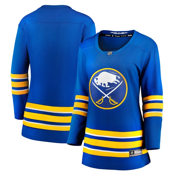 Women's Buffalo Sabres Fanatics Royal Home Breakaway Jersey - Image 2