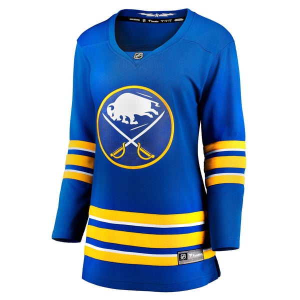 Women's Buffalo Sabres Fanatics Royal Home Breakaway Jersey - Image 3