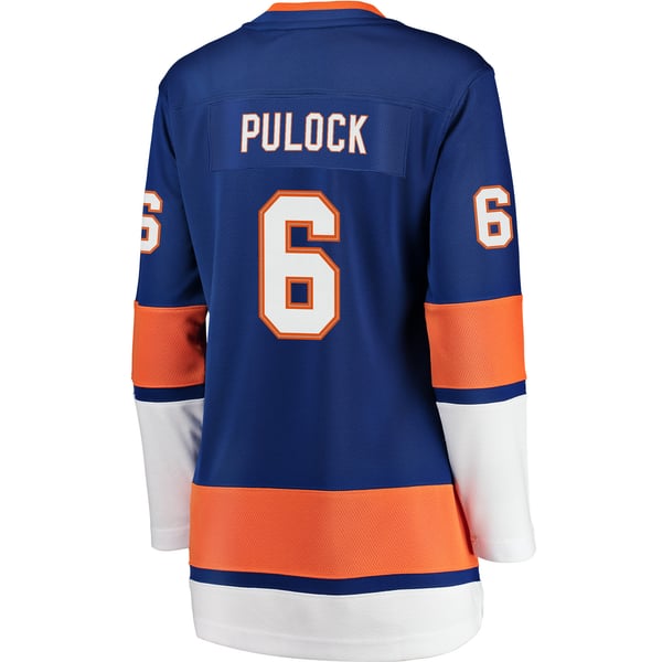 Women's New York Islanders Ryan Pulock Fanatics Royal Breakaway Player Jersey - Image 4