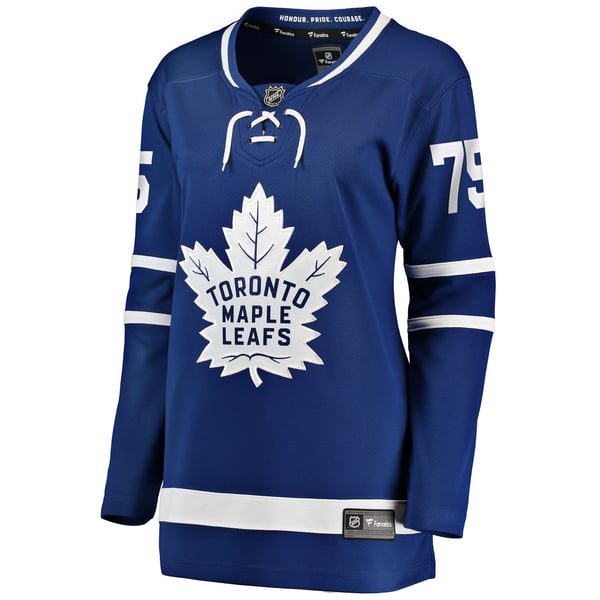 Women's Toronto Maple Leafs Ryan Reaves Fanatics Blue Home Breakaway Player Jersey - Image 3
