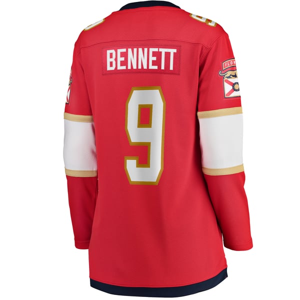 Women's Florida Panthers Sam Bennett Fanatics Red Home Breakaway Replica Jersey - Image 4