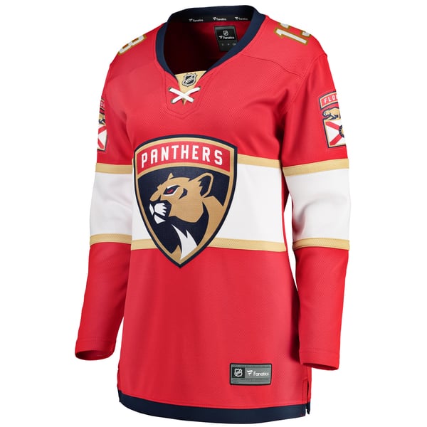 Women's Florida Panthers Sam Reinhart Fanatics Red Breakaway Player Jersey - Image 3