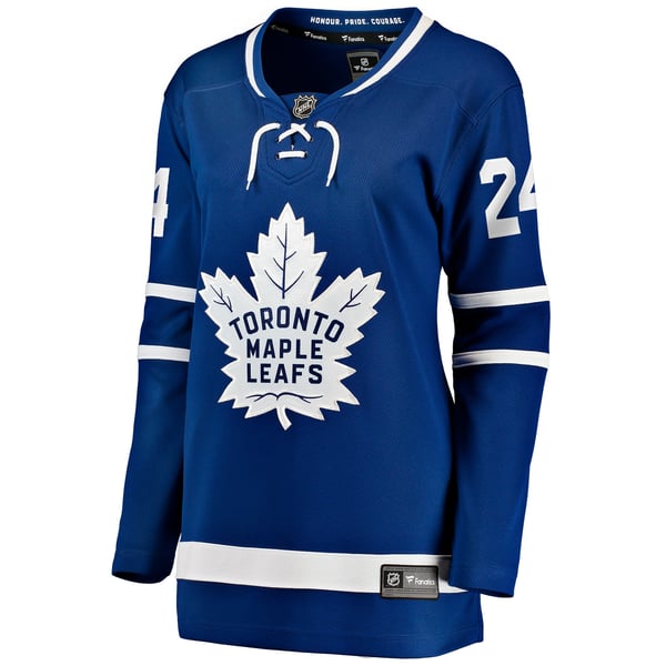 Women's Toronto Maple Leafs Scott Laughton Fanatics Blue Home Breakaway Player Jersey - Image 3