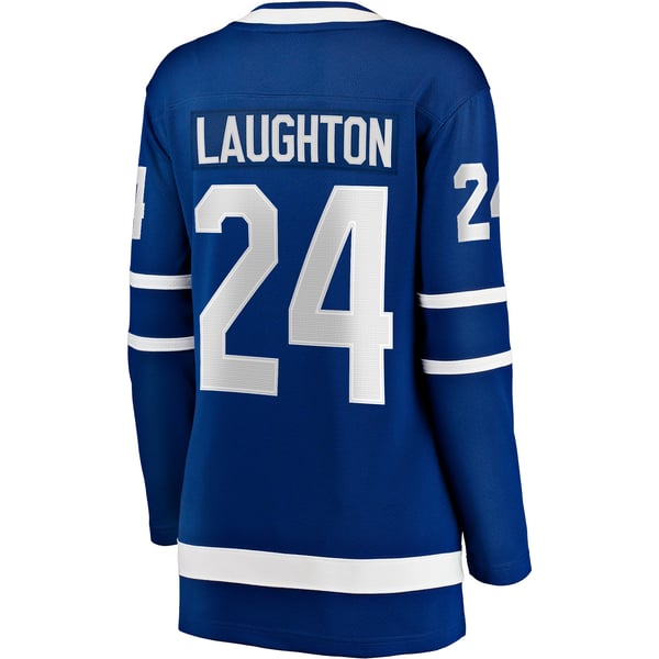 Women's Toronto Maple Leafs Scott Laughton Fanatics Blue Home Breakaway Player Jersey - Image 4