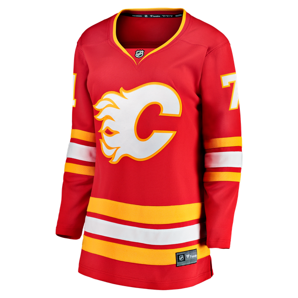 Women's Calgary Flames Simon Nemec Fanatics Red Home Breakaway Jersey - Image 3